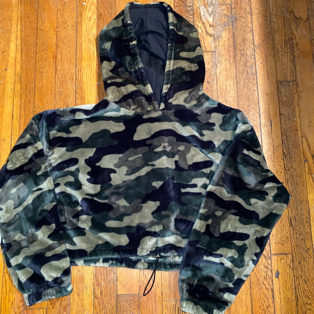 Cozy furry hoodie